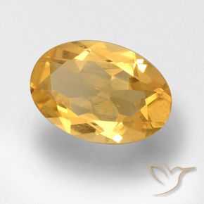 9,17 ctw natürlicher Mittleres Gold Citrin, Oval, VVS-VS