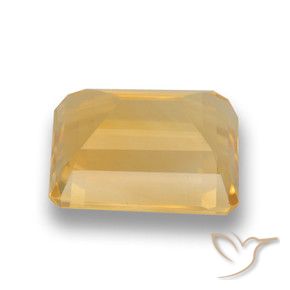 9,17 ctw natürlicher Mittleres Gold Citrin, Oktagonschliff, VVS