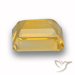 9,17 ctw natürlicher Mittleres Gold Citrin, Oktagonschliff, VVS-VS