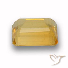 9,17 ctw natürlicher Mittleres Gold Citrin, Oktagonschliff, VVS