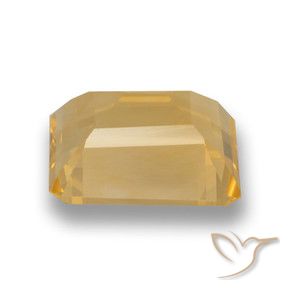 9,17 ctw natürlicher Mittleres Gold Citrin, Oktagonschliff, VVS-VS