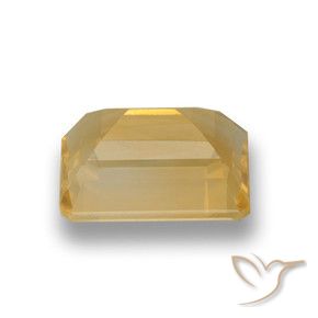 9,17 ctw natürlicher Mittleres Gold Citrin, Oktagonschliff, VVS