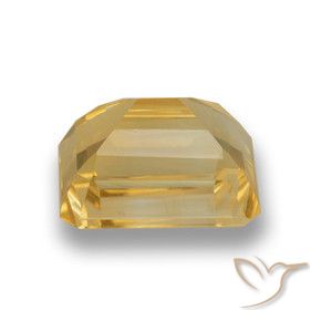 9,17 ctw natürlicher Golden Citrin, Oktagonschliff, VVS-VS