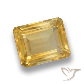 9,17 ctw natürlicher Mittleres Gold Citrin, Oktagonschliff, VVS
