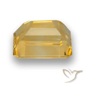 9,17 ctw natürlicher Golden Citrin, Oktagonschliff, VVS-VS