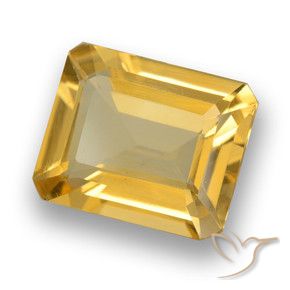 9,17 ctw natürlicher Mittleres Gold Citrin, Oktagonschliff, VVS