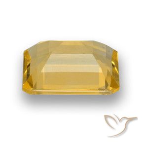9,17 ctw natürlicher Mittleres Gold Citrin, Oktagonschliff, VVS