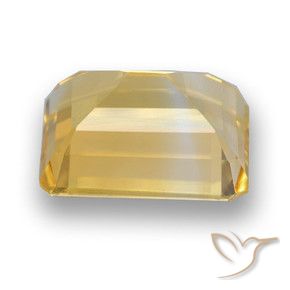 9,17 ctw natürlicher Golden Citrin, Oktagonschliff, VVS