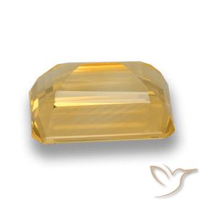 9,17 ctw natürlicher Mittleres Gold Citrin, Oktagonschliff, VVS