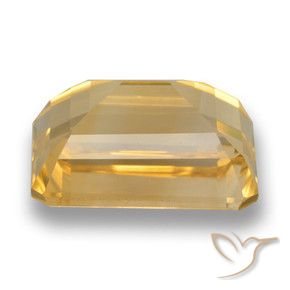 9,17 ctw natürlicher Orange-Gold Citrin, Oktagonschliff, VVS