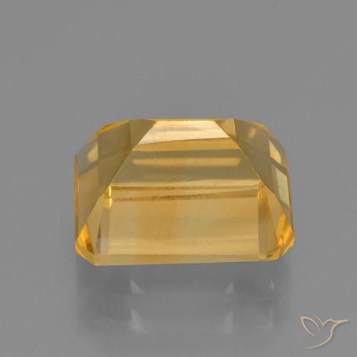 9,17 ctw natürlicher Mittleres Gold Citrin, Oktagonschliff, VS