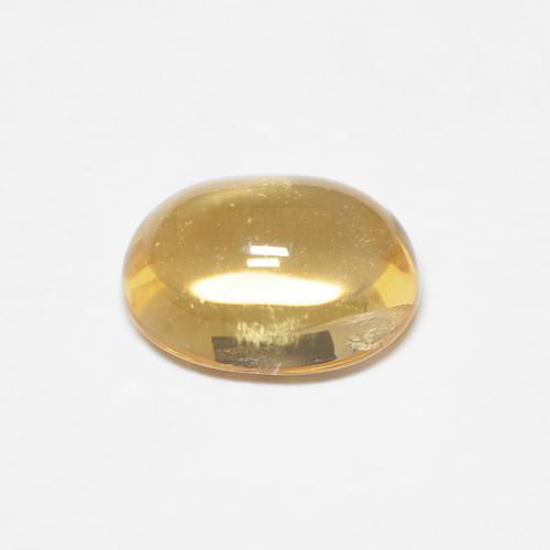 1,40 ctw natürlicher goldener Citrin, Oval Schliff, Transparent