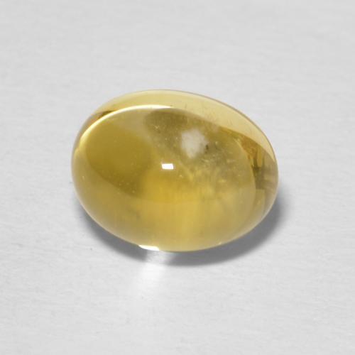 9,17 ctw natürlicher Creme Citrin, Oval, Transparent