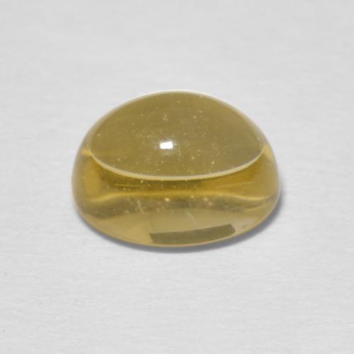 9,17 ctw natürlicher Creme Citrin, Oval, Transparent