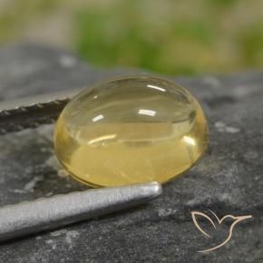 9,17 ctw natürlicher Helles Gold-Gelb Citrin, Oval, Transparent
