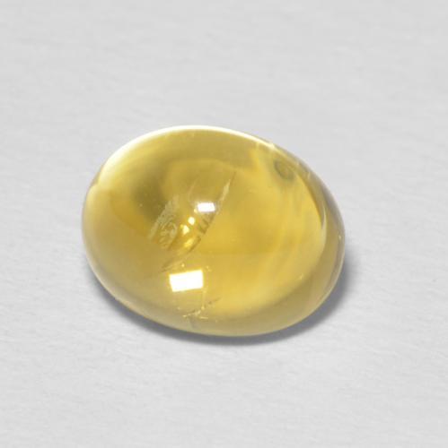 1.86ct Natürlicher Helles Gold-Gelb Citrin, Oval, Transparent