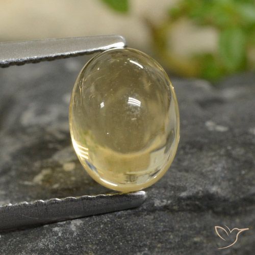 1.95ct Natürlicher Helles Gold-Gelb Citrin, Oval, Transparent