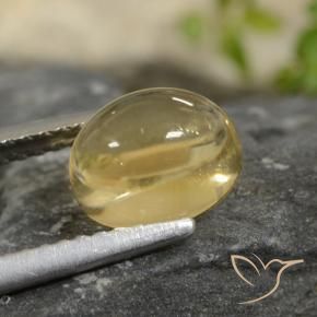 9,17 ctw natürlicher Helles Gold-Gelb Citrin, Oval, Transparent