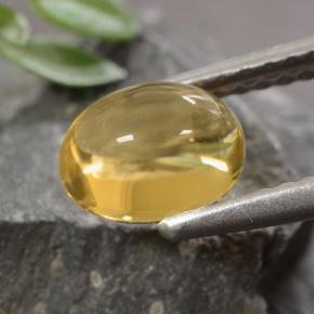 1,07 ctw natürlicher goldener Citrin, Oval Schliff, Transparent