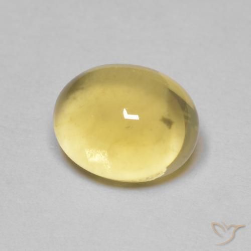 2.45ct Natürlicher Hell Gold Citrin, Oval, Transparent