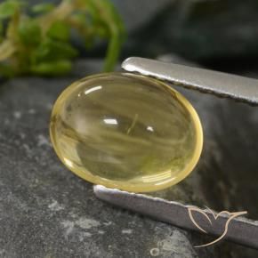 9,17 ctw natürlicher Hell Gold Citrin, Oval, Transparent