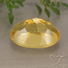 9,17 ctw natürlicher Mittleres Gold Citrin, Oval, VVS-VS