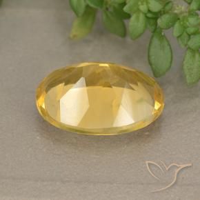 9,17 ctw natürlicher Mittleres Gold Citrin, Oval, VVS-VS