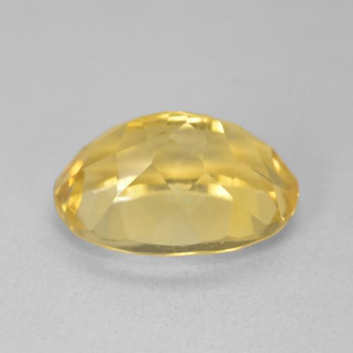 9,17 ctw natürlicher Golden Citrin, Oval, VVS-VS