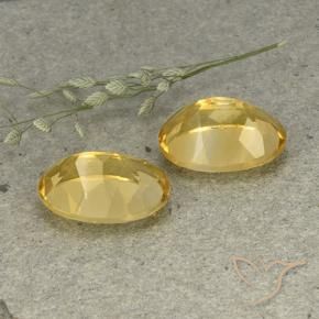 10.99 ct natürliche Mittelgold Citrin-Edelsteine, Oval, VVS-VS