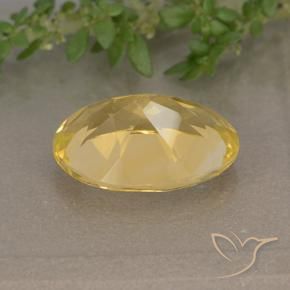 9,17 ctw natürlicher Mittleres Gold Citrin, Oval, VVS-VS