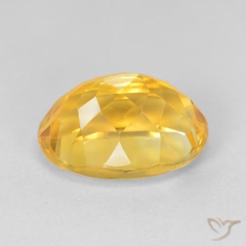9,17 ctw natürlicher Mittleres Gold Citrin, Oval, VVS-VS