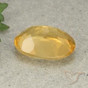 9,17 ctw natürlicher Helles Gold Citrin, Oval, VVS-VS