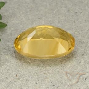 9,17 ctw natürlicher gold-orange Citrin, Oval, VS
