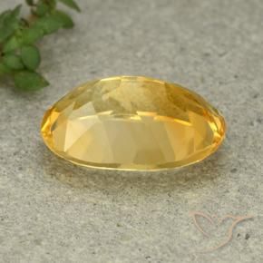 9,17 ctw natürlicher Mittleres Gold Citrin, Oval, VVS-VS
