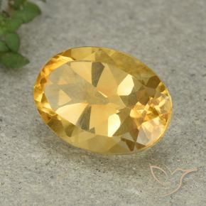 9,17 ctw natürlicher Mittleres Gold Citrin, Oval, VVS-VS