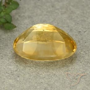 9,17 ctw natürlicher Mittleres Gold Citrin, Oval, VVS-VS