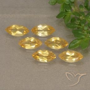 1.33 ct natürliche Helles Gold Citrin-Edelsteine, Marquise, VVS-VS