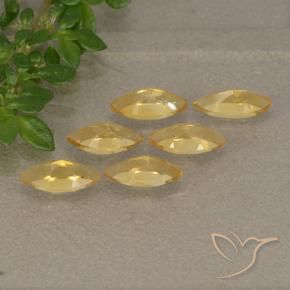 1.33 ct natürliche Helles Gold Citrin-Edelsteine, Marquise, VVS-VS
