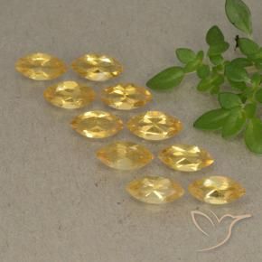 2.17 ct natürliche Golden Citrin-Edelsteine, Marquise, VVS-VS