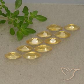 2.17 ct natürliche Golden Citrin-Edelsteine, Marquise, VVS-VS