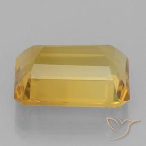 9,17 ctw natürlicher Mittleres Gold Citrin, Oktagonschliff, VVS