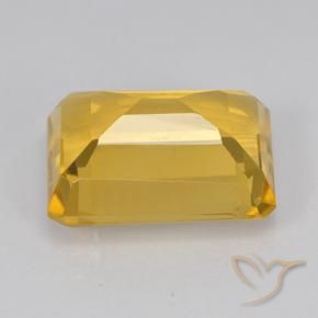 9,17 ctw natürlicher Golden Citrin, Oktagonschliff, VVS-VS