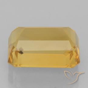 9,17 ctw natürlicher Mittleres Gold Citrin, Oktagonschliff, VVS