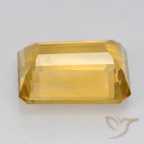 9,17 ctw natürlicher Helles Gold Citrin, Oktagonschliff, VVS-VS