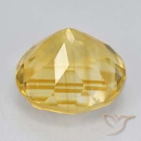 9,17 ctw natürlicher Mittleres Gold Citrin, Runden, VVS