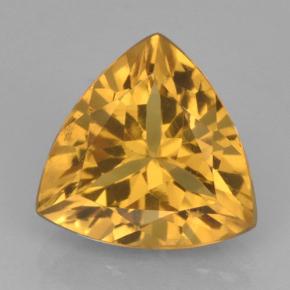 2,24 ctw natürlicher goldener Citrin, Trillion, VVS