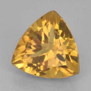 2,24 ctw natürlicher goldener Citrin, Trillion, VVS