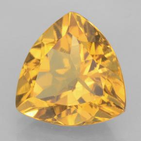 3,64 ctw natürlicher goldener Citrin, Trillion, VVS