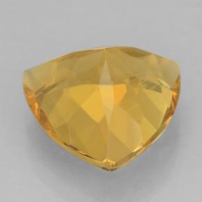 3,64 ctw natürlicher goldener Citrin, Trillion, VVS