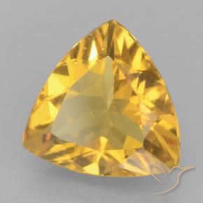 9,17 ctw natürlicher Orange-Gold Citrin, Trillion, VVS-VS